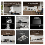 Load image into Gallery viewer, Dreame HZ601 Pro Chimney Range Hood