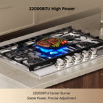 Load image into Gallery viewer, Dreame CZ601 Gas Cooktop with 5 Burners