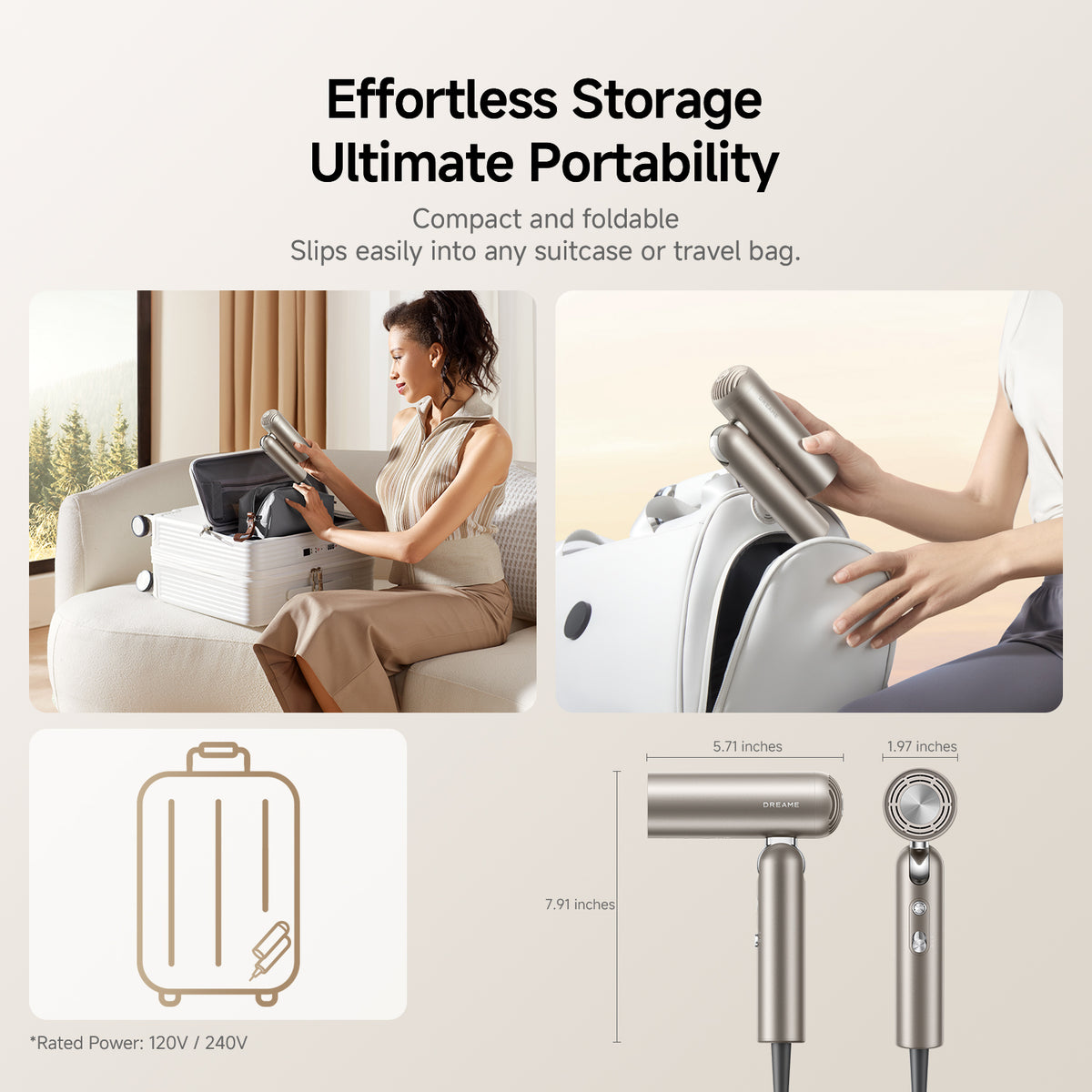 Dreame Pocket Pro High Speed Hair Dryer – Dreame Canada
