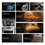 Load image into Gallery viewer, Dreame RZ601 Pro Front Control Gas Range