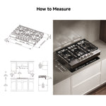 Load image into Gallery viewer, Dreame CZ601 Gas Cooktop with 5 Burners