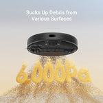 Load image into Gallery viewer, Dreame D9 Max Gen 2 Robot Vacuum showcasing 6,000Pa suction power.