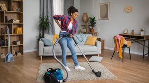Pain while vacuuming: What to do & how to avoid