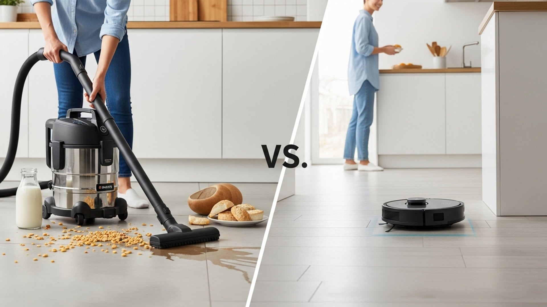 Wet/Dry Vacuums vs. Robot Vacuums: The Ultimate Showdown