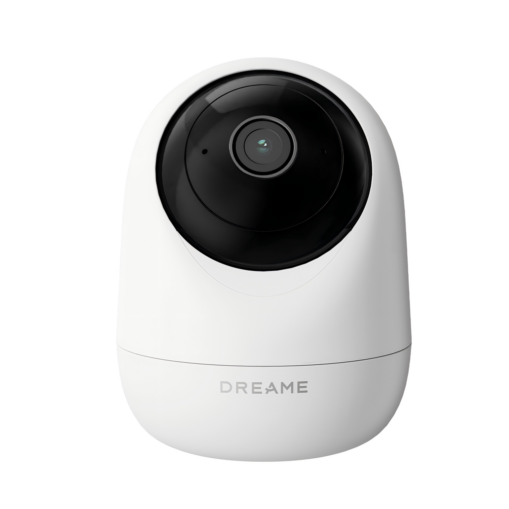 Dreame NAVO Care 1 InCam smart home camera shown for the spring sale with a compact white design for indoor monitoring.