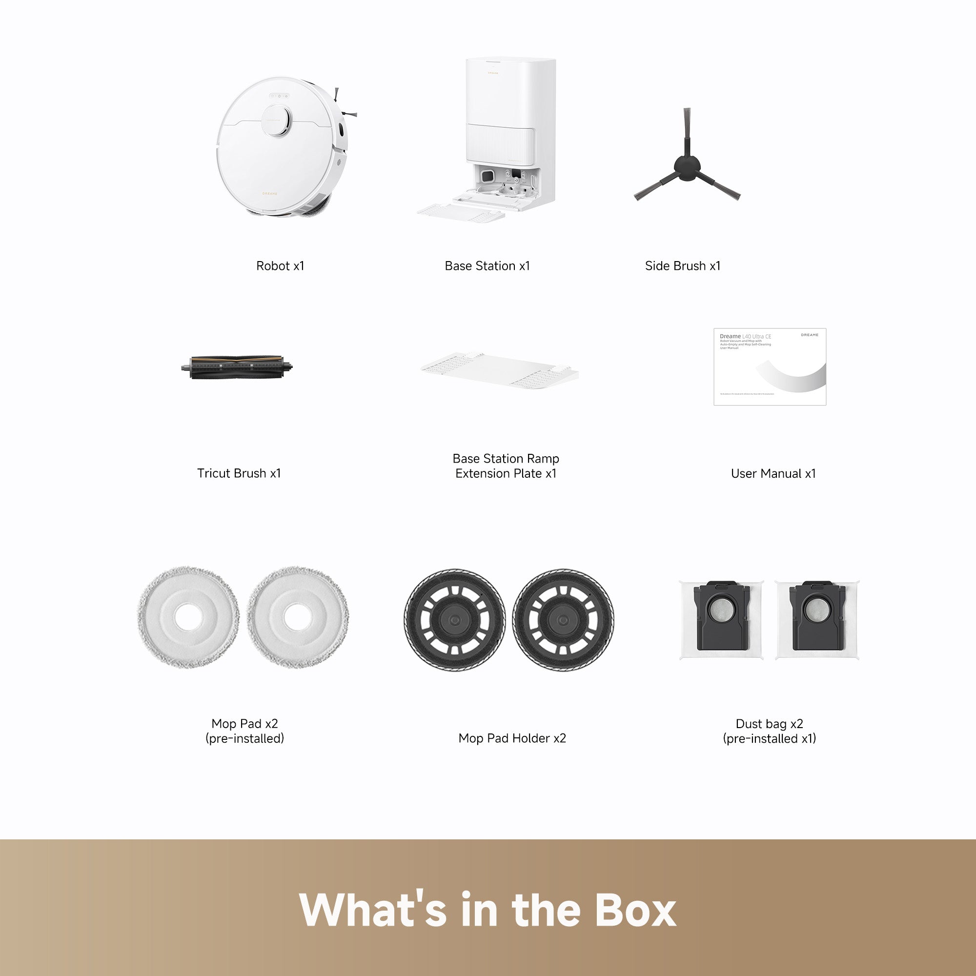 Dreame L40s Ultra CE Robot Vacuum