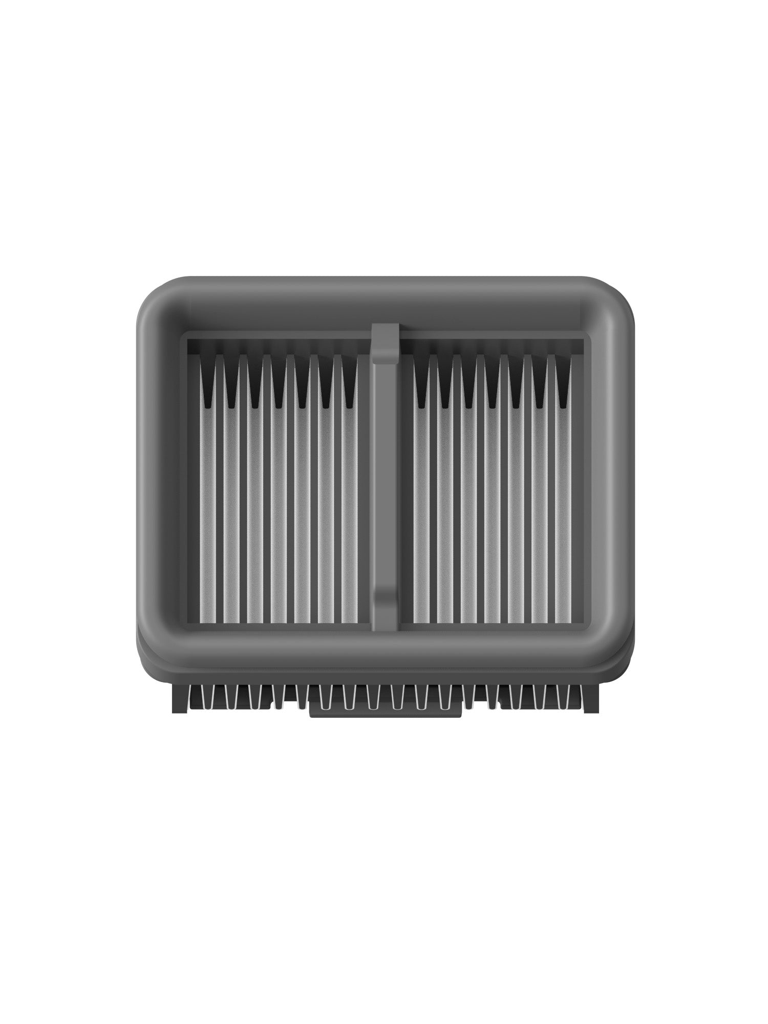 Dreame H12 Pro vacuum filter with pleated design for efficient dust capture.