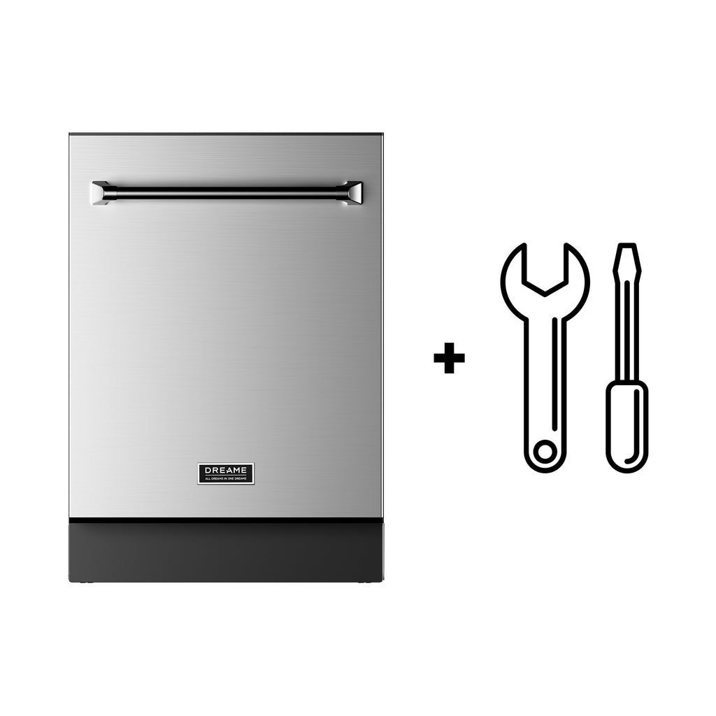 Dreame DZ601 Pro Built-in Dishwasher + Professional Installation