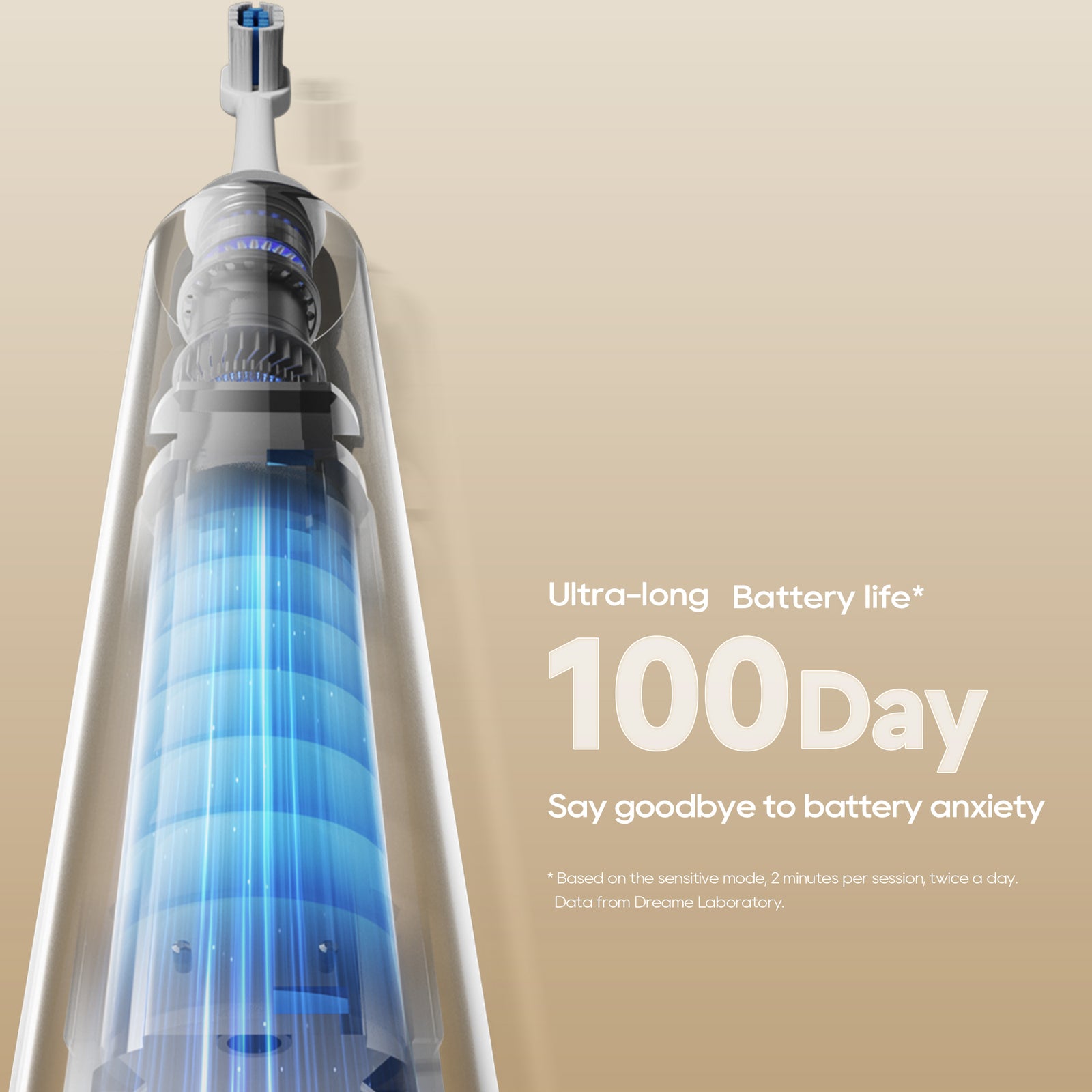 Dreame F01 Electric Toothbrush Gold