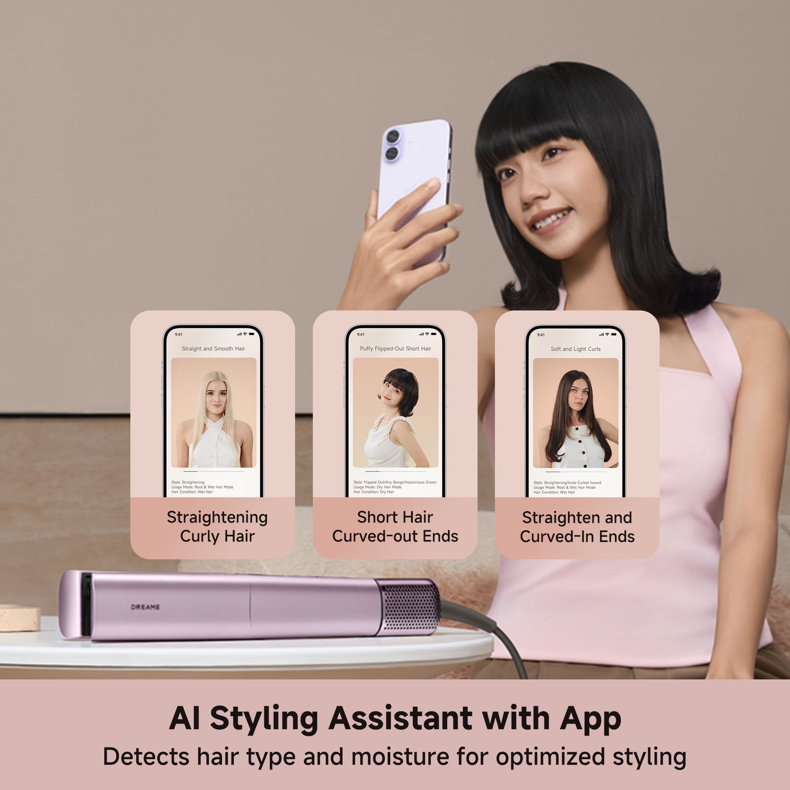 Dreame Aero Straight Pro 2-in-1 Air Straightener