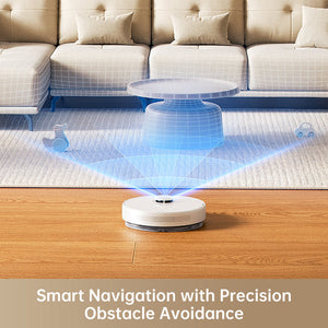 Dreame D10 Plus Gen 2 Robot Vacuum with smart navigation and obstacle avoidance features.