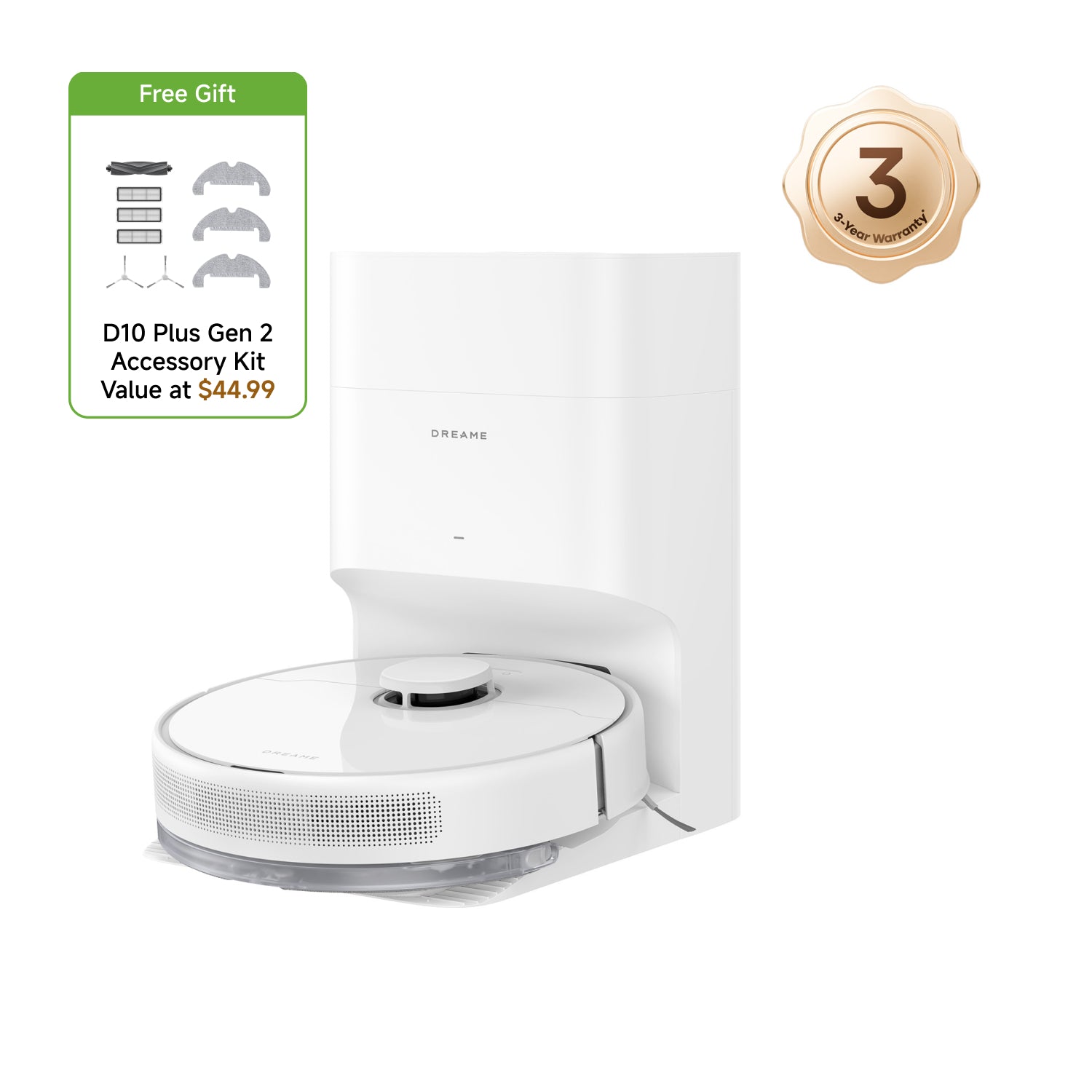 Dreame D10 Plus Gen 2 Robot Vacuum