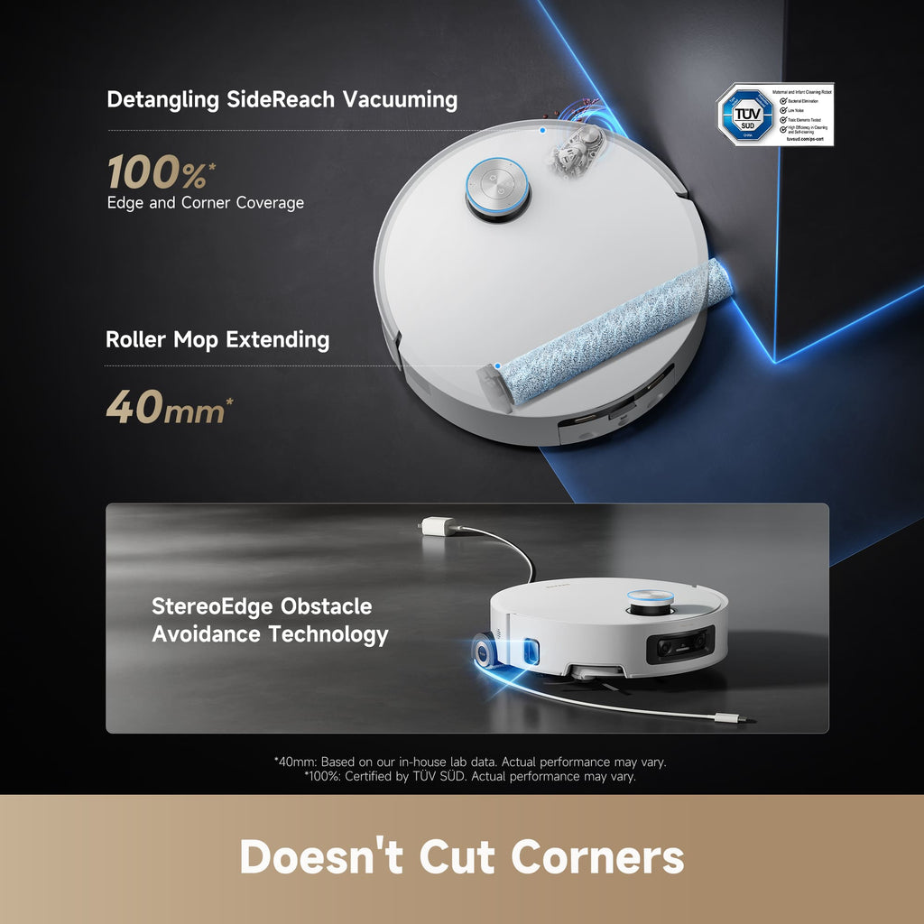 Aqua10 Ultra Roller Robot Vacuum and Mop | Dreame Canada