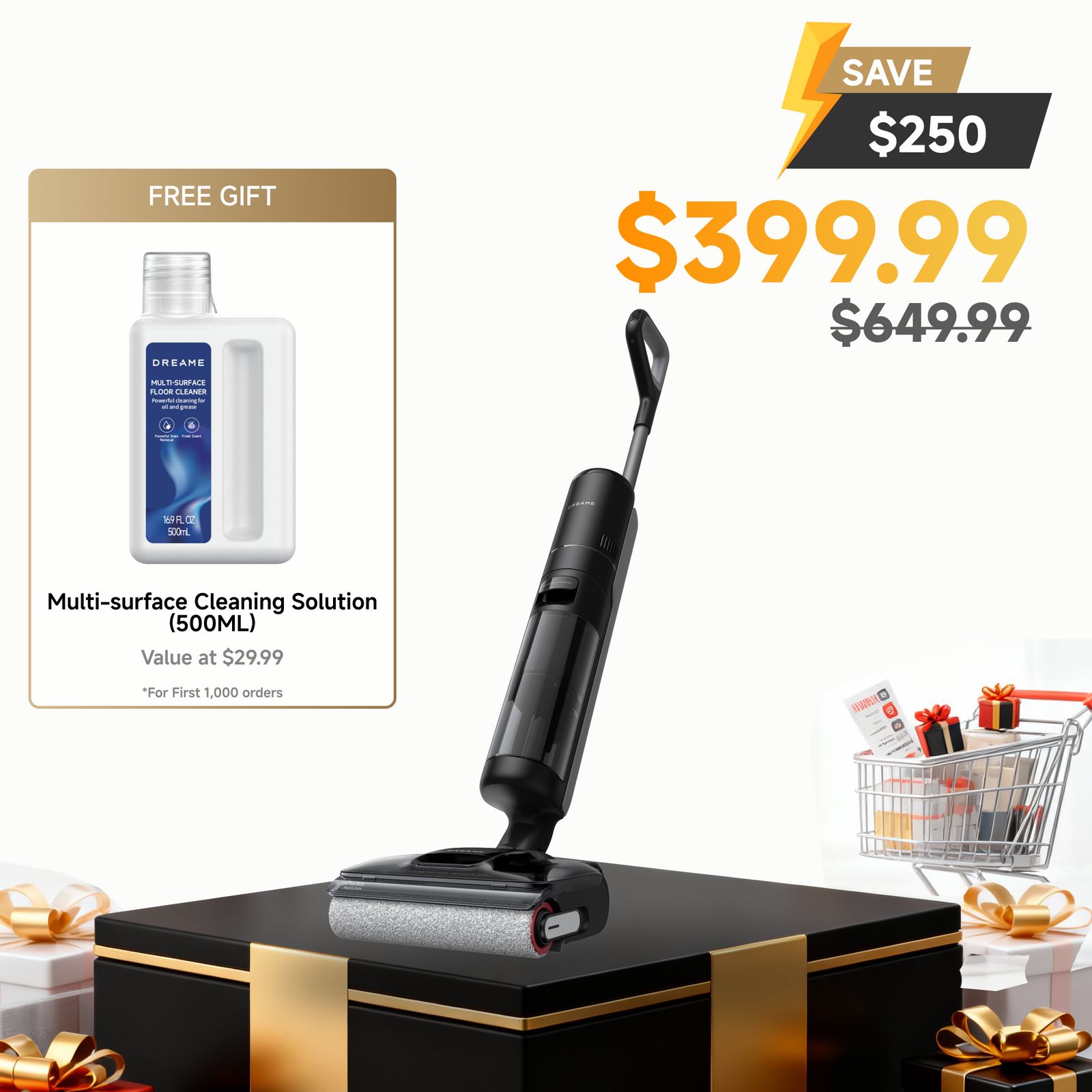 Dreame H12 Pro FlexReach Wet and Dry Vacuum