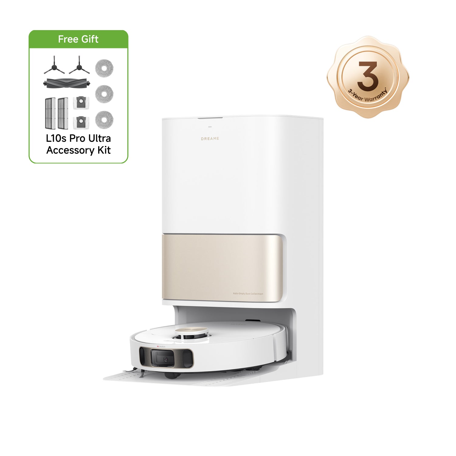 Dreame L10s Pro Ultra Robot Vacuum