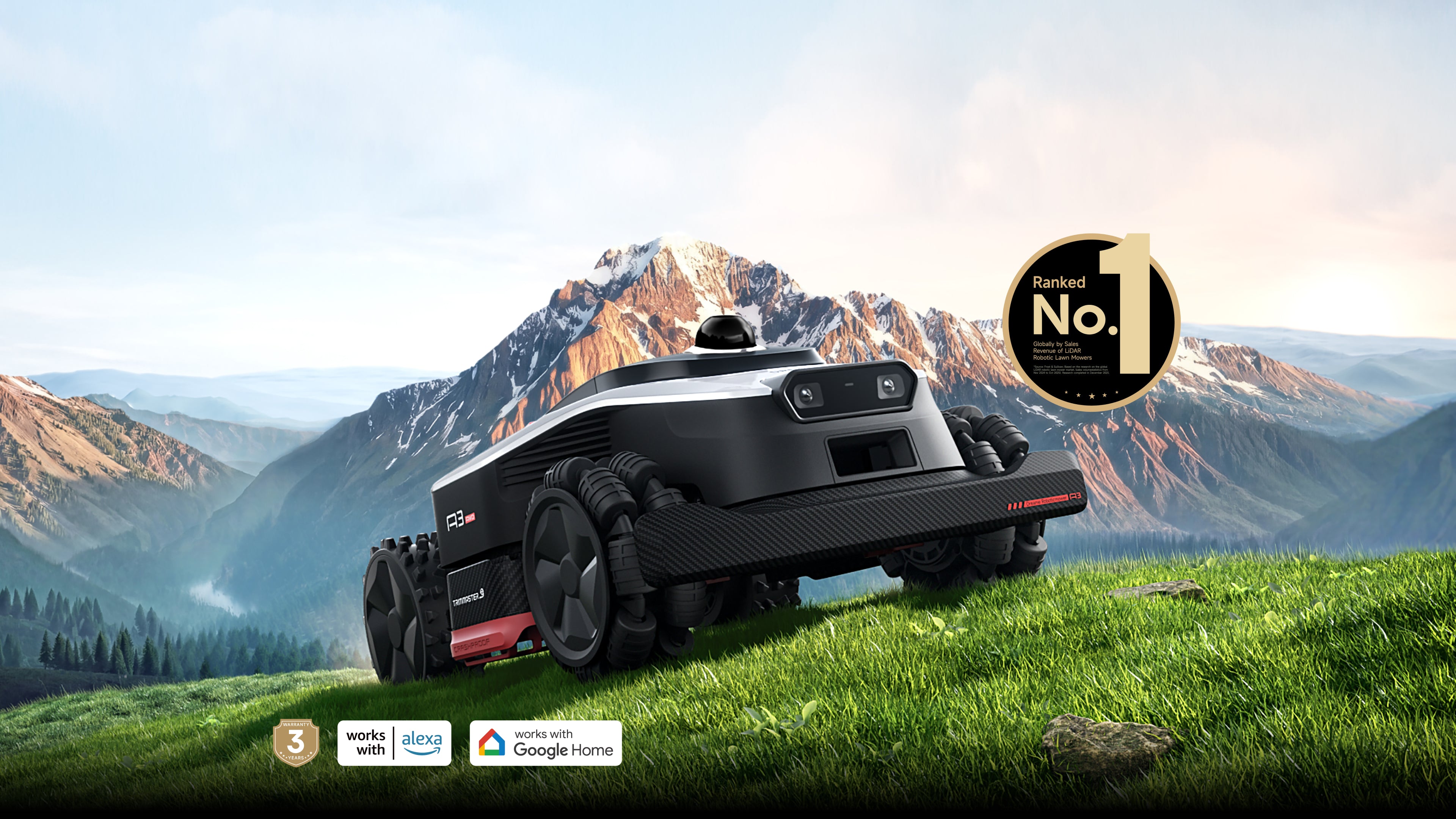 A3 AWD Series Robot Lawn Mower