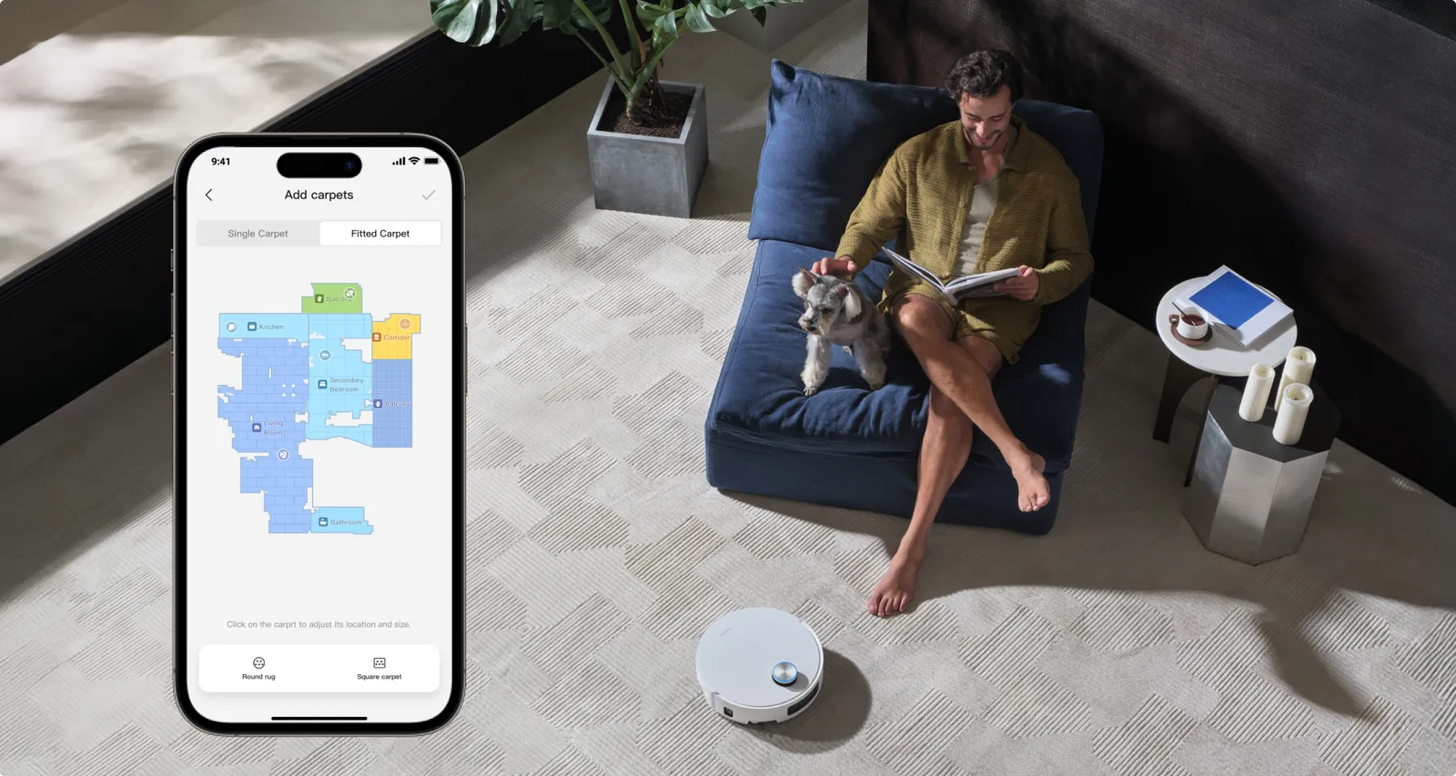 Dreame Smart Carpet Recognition