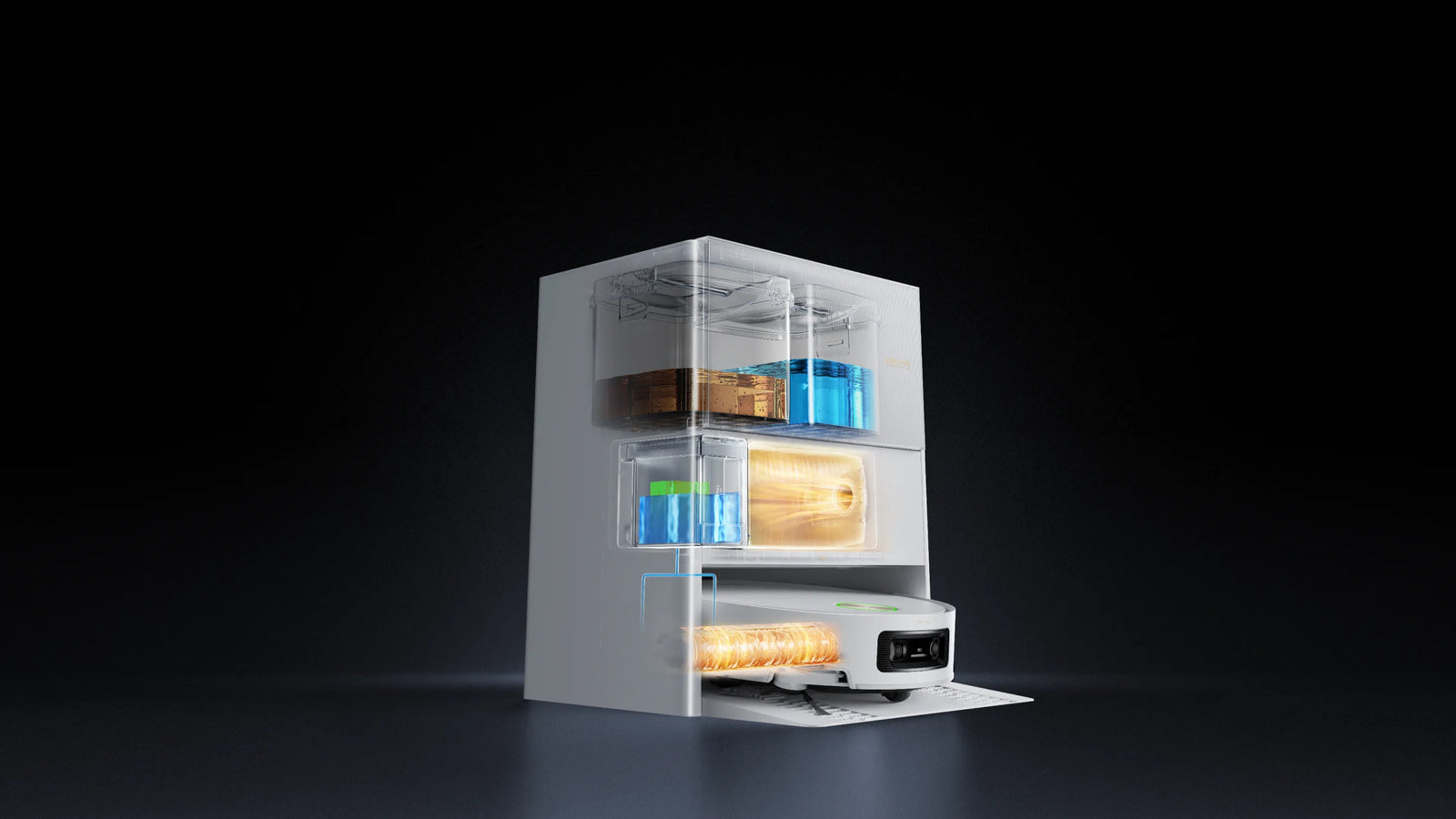Dreame PowerDock სრული ავტომატური მოვლა