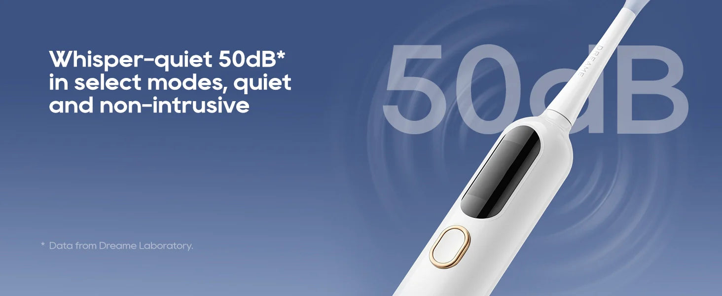 Whisper-quiet 50dB in select modes,quiet and non-intrusive