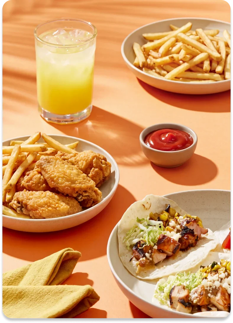 Lemon Pepper Wings&amp;Fries