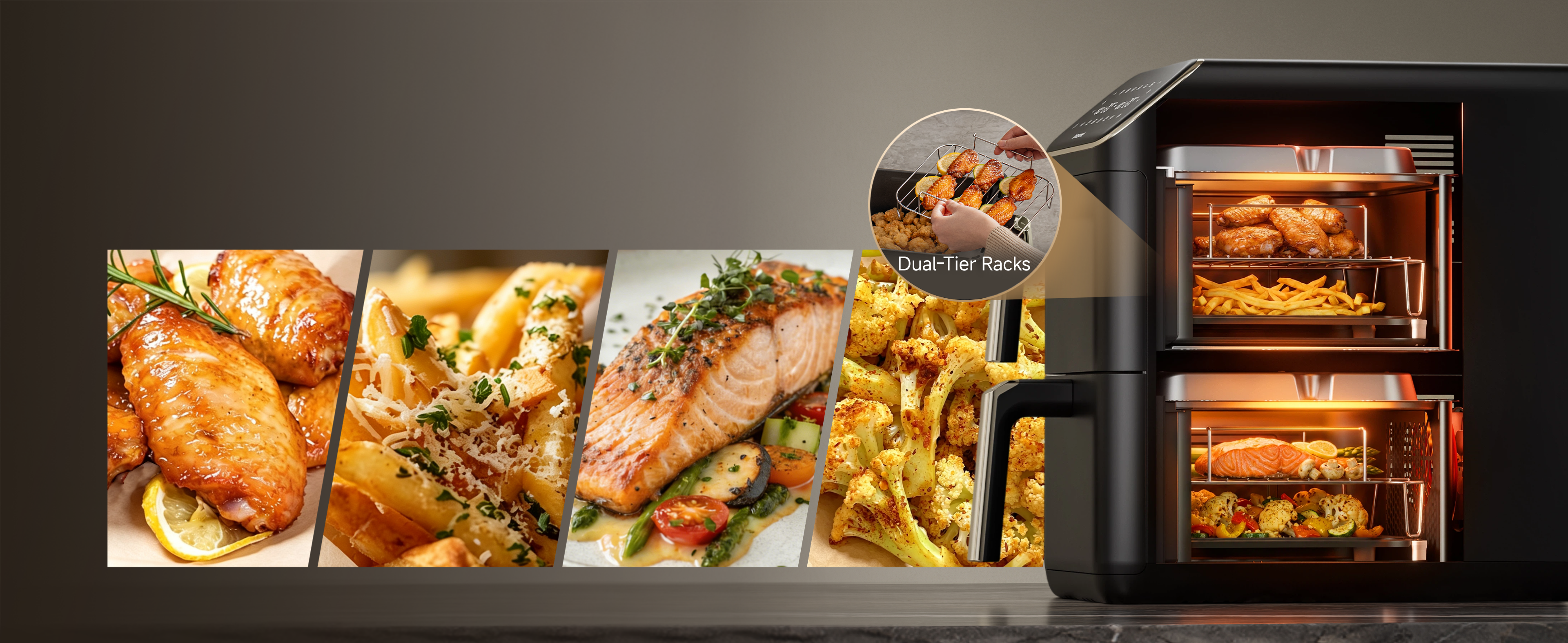 Cook 4 Dishes in One Go
