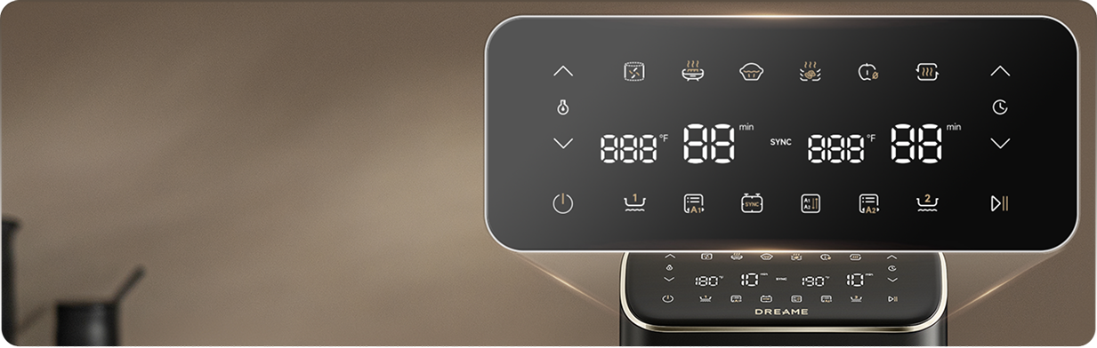 6 Cooking Modes & 12 Preset Menus