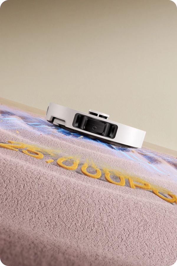 25,000Pa Powerful Vormax™ Suction