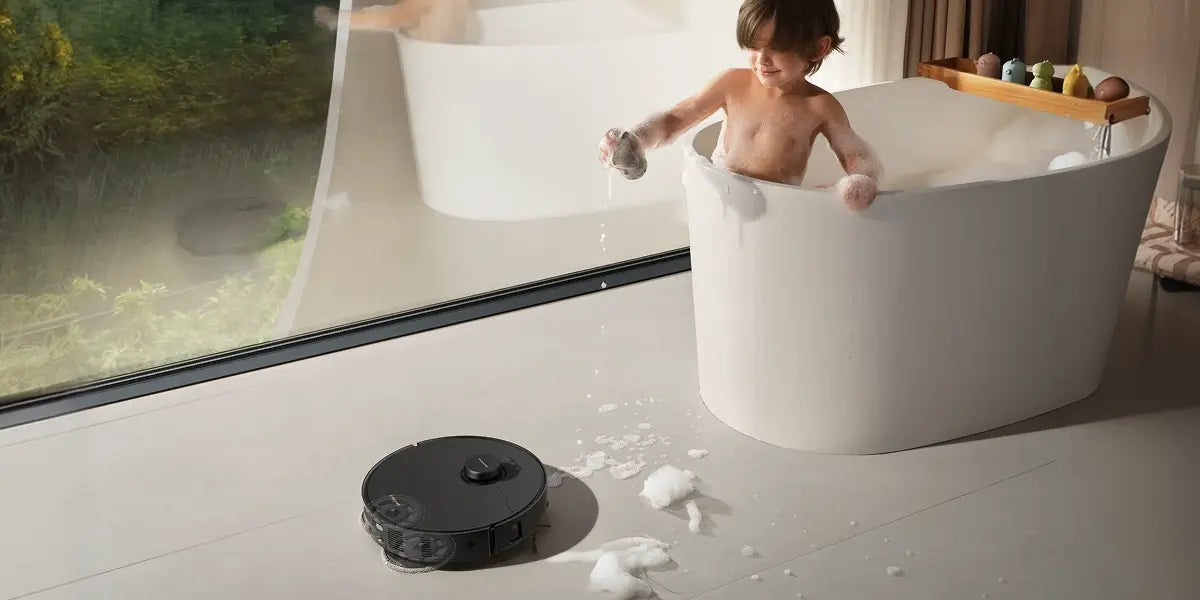 Bathroom：Highly absorbent sponge mop pads quickly soak up puddles and reduce water residue for a faster, streak-free dry.
