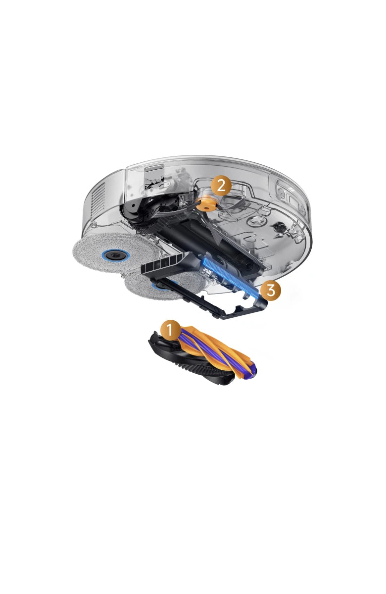 CarpetForce Boosted Clean vacuum system diagram