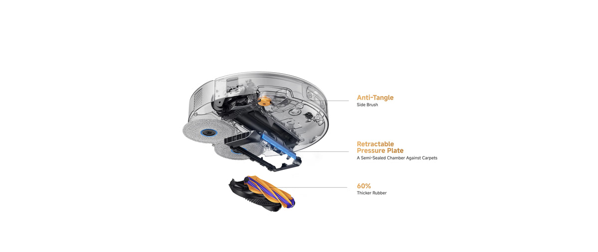 CarpetForce Boosted Clean vacuum system diagram